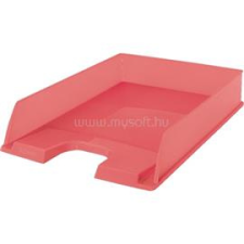 ESSELTE ColourBreeze áttetsző korall irattálca (ESSELTE_628453) irattálca
