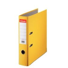 ESSELTE Estelle Economy Iratrendező 75 mm A4 PP/karton élvédő sínnel sárga (10782) gyűrűskönyv