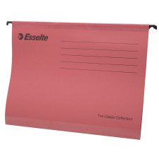 ESSELTE Függőmappa A4, karton Esselte Classic 90316 piros irattartó