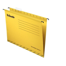 ESSELTE Függőmappa, újrahasznosított karton, A4,  "Classic", sárga mappa