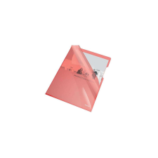 ESSELTE Genotherm `L` A4, 150 micron víztiszta felület Esselte Luxus piros lefűző