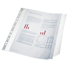 ESSELTE Genotherm, lefűzhető, A4, 100 mikron, narancsos felület, behajtható füllel, ESSELTE lefűző