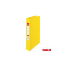 ESSELTE Gyűrűs könyv, 2 gyűrű, 42 mm, A4, PP, ESSELTE "Standard", Vivida sárga gyűrűskönyv