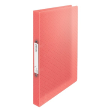 ESSELTE Gyűrűskönyv ESSELTE Colour Breeze PP 2 gyűrűs 25mm korall gyűrű