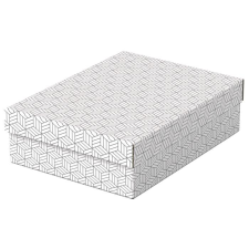 ESSELTE Home Tároló/ajándékdoboz - Fehér (3 db / csomag) (628284) mappa