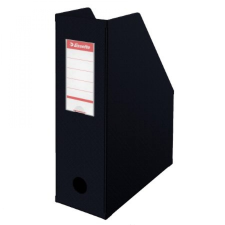 ESSELTE Iratpapucs 10 cm PVC fekete 56077 ESSELTE lefűző