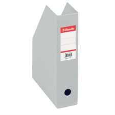 ESSELTE Iratpapucs, PVC/karton, 70 mm, összehajtható, ESSELTE, Vivida szürke lefűző