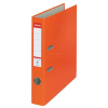 ESSELTE Iratrendező, 50 mm, A4, PP/karton, élvédő sínnel, ESSELTE "Economy", narancssárga