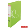 ESSELTE Iratrendező, 50 mm, A4, PP/PP, élvédő sínnel, ESSELTE "Standard", Vivida zöld
