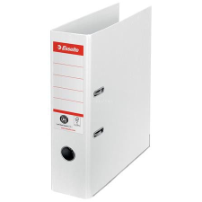ESSELTE Iratrendező, 75 mm, A4, élvédő sínnel, ESSELTE &quot;No.1&quot;, fehér irattartó