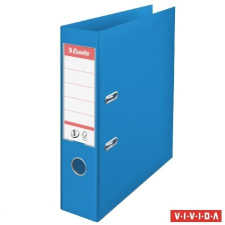 ESSELTE Iratrendező, 75 mm, A4, PP/PP, élvédő sínnel, Esselte Standard, Vivida kék (624067) gyűrűskönyv