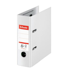  ESSELTE Iratrendező, 75 mm, A5, PP, ESSELTE &quot;Standard&quot;, Vivida fehér irattartó