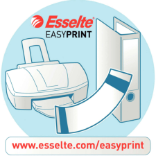 ESSELTE No. 1 Standard iratrendező A4 50 mm sárga 811410 mappa