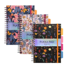 ESSELTE Pukka Pad Project Book Bloom B5 PP 200 oldalas vonalas spirálfüzet füzet