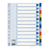 ESSELTE Regiszter, műanyag, A4, 12 részes, ESSELTE (E15262)