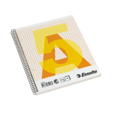  ESSELTE Spirálfüzet, A5, kockás, 70 lap, ESSELTE füzet