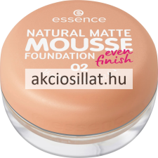 Essence Natural Matte Mousse Foundation Even Finish 02 Alapozó 16g smink alapozó