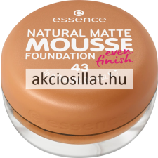 Essence Natural Matte Mousse Foundation Even Finish 43 Alapozó 16g smink alapozó