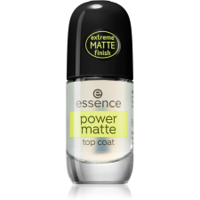 Essence Power Matte fedő gél lakk matt hatású 8 ml körömlakk