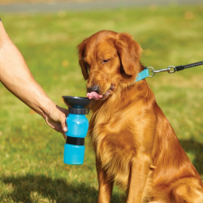 Essential Hordozható kutya itató, kulacs - Bárhol, bármikor megitathatod kedvencedet! kulacs, kulacstartó