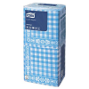 Essity GmbH Tork szalvéta Lunch Universal KÉK CHECK 1r., 1/4 hajtás, 33X32cm, 500db/csg, 10csg/karton