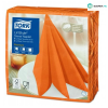 Essity GmbH Tork szalvéta "Linstyle" Premium,textilutánzatú, NARANCS 39/1, 50db/csg,12csg/karton