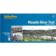 Esterbauer Moselle térkép kerékpáros, Moselle River Trail Esterbauer 2013 térkép