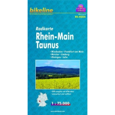 Esterbauer Verlag Rajna-Majna-Taunus kerékpáros térkép 1:75 000 térkép
