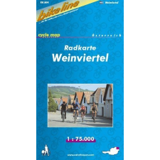 Esterbauer Verlag Weinviertel kerékpáros térkép 1:75 000 térkép