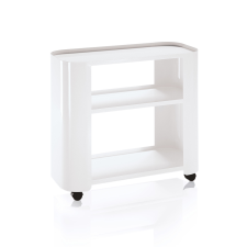  Eszközkocsi szőrtelenítéshez fehér szépségápolási bútor