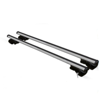 Etab 120 cm alu tetőcsomagtartó tetőkorlátos autókhoz, zárral tetőcsomagtartó