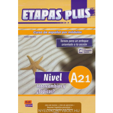 ETAPAS PLUS NIVEL A2.1 LIBRO/EJERCI nyelvkönyv, szótár