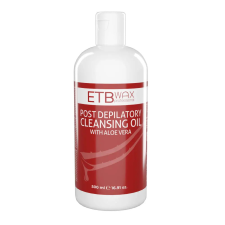 ETB Wax Gyantázás Utáni Tisztító Olaj Aloe Verával 500 ml szőrtelenítés