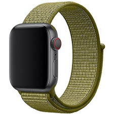 Eternico Airy Apple Watch 42mm / 44mm / 45mm  Green Fig and Brown edge okosóra kellék
