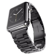 Eternico Elegance Metal Apple Watch 38mm / 40mm / 41mm - black okosóra kellék