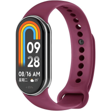 Eternico Essential Xiaomi Smart Band 8 / 9 / 10 szíj - Wine Red okosóra kellék