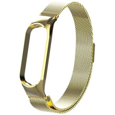 Eternico Mi Band 5 Milanese Loop arany okosóra kellék