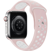 Eternico Sporty Apple Watch 42mm / 44mm / 45mm - Cloud White and Pink (AET-AWSP-WhPi-42)