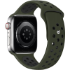 Eternico Sporty Apple Watch 42mm / 44mm / 45mm - Pure Black and Khaki