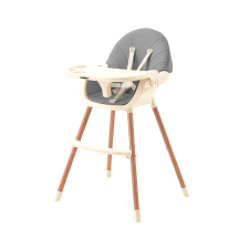  Etetőszék 2 az 1-ben szürke etetőszék