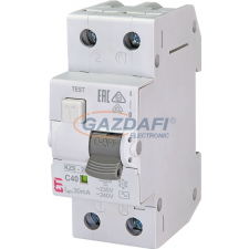 ETI 002173128 KZS 2M AC C40A 30mA áram-védőkapcsolós kismegszakító villanyszerelés