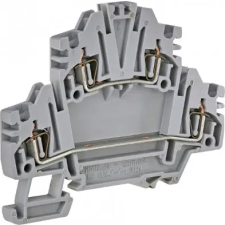 ETI 003903183 ESP2-HMD.1 rugós kétemeletes sorkapocs, 1,5 mm², szürke villanyszerelés