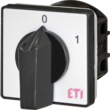 ETI 004773002 CS 25 90 U egypólusú kétállású bütykös kapcsoló 25A villanyszerelés