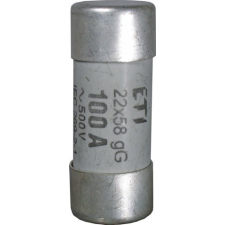 ETI 006711014 CH22/P gG 100A500V , kiütőszeges hengeres biztosító, Ø22mm x 58mm villanyszerelés