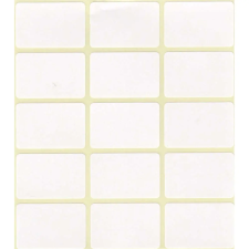  Etikett címke, 20x30mm, 4 lap, 15 címke/lap etikett