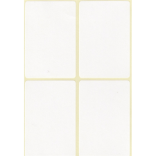 Etikett címke, 45x70mm, 15 lap, 4 címke/lap etikett