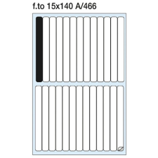 Etikett címke Pátria 140x15 mm kerekített sarkú etikett