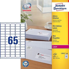 Etikett címke speciális L7651-100 mini QuickPEEL 38,1x21,2mm Avery etikett