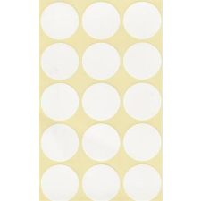 . Etikett, köralakú, 25 mm átmérő, 60 etikett/csomag etikett