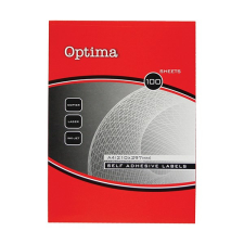 Etikett OPTIMA 32108 kör 40mm 2400 címke/doboz 100 ív/doboz etikett